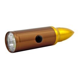 .50 Caliber Bullet Shell Casing LED Flashlight