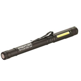 Streamlight Stylus Pro COB 19 in USB Cord 160 lm Black Body