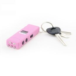 Hornet Keychain Stun Gun And Led Flashlight Pink (Pack of 1)