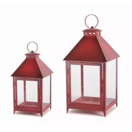 Lantern (Set of 2) 11.75"H, 16"H Iron